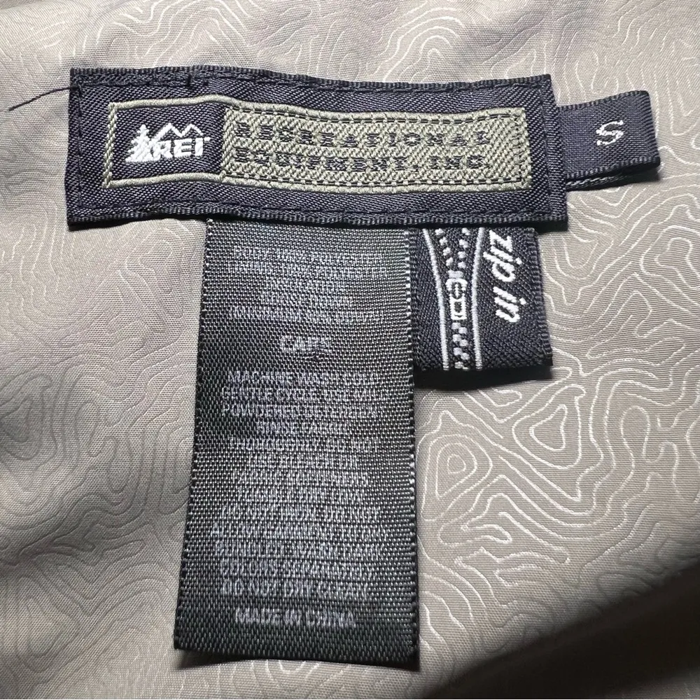 REI Puffer Vest Goose Down Full Zip Mock Neck Zip In Blue Women’s Size S Outdoor - Image 7