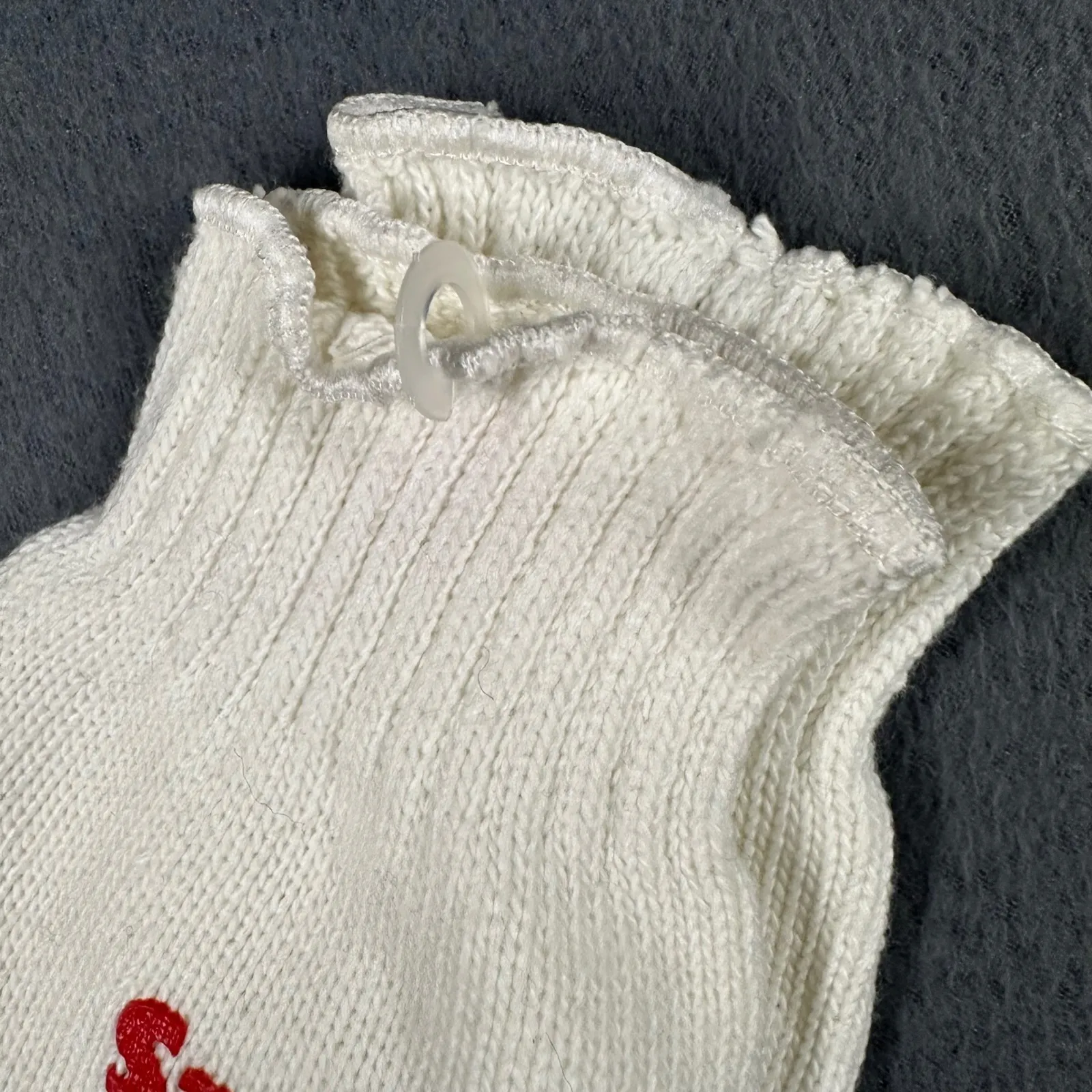 Vtg Saucony White Gloves Womens Knit Athletic Sportswear Warm Winter Accessories - Image 5