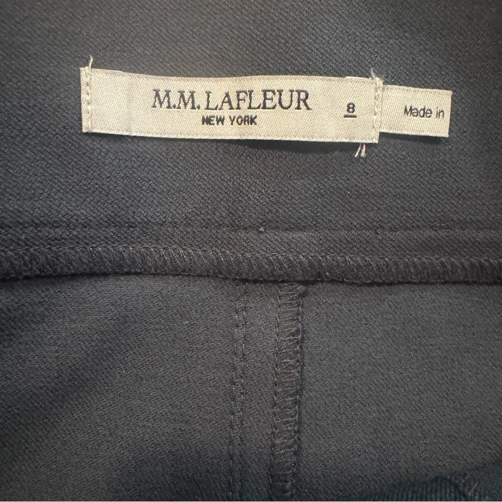 MM Lafleur Sz 8 The Lane Skirt Eco Better Than Denim Midi Skirt Utility Stretch - Image 7