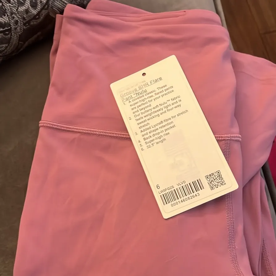 Lululemon Groove Super High Rise Flared Pant Nulu in Velvet Dust - Image 12