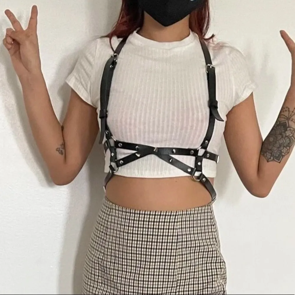 Spike Oring Harness Black New - Image 9