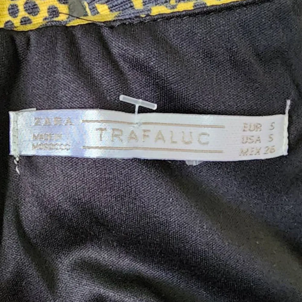 Zara Trafaluc Aztec Modern Halter Fitted Mini Dress Small NWOT - Image 5