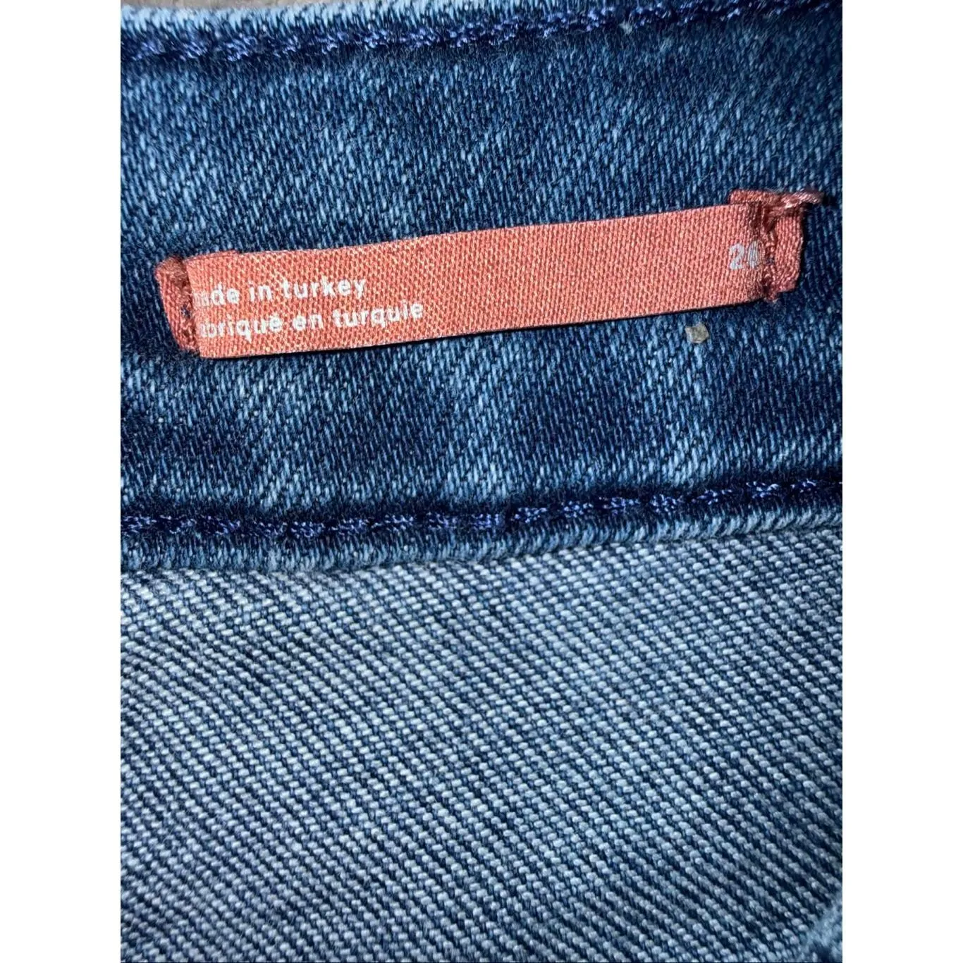 Pilcro Anthropologie medium wash non distressed bootcut jeans size 26 #751 - Image 4