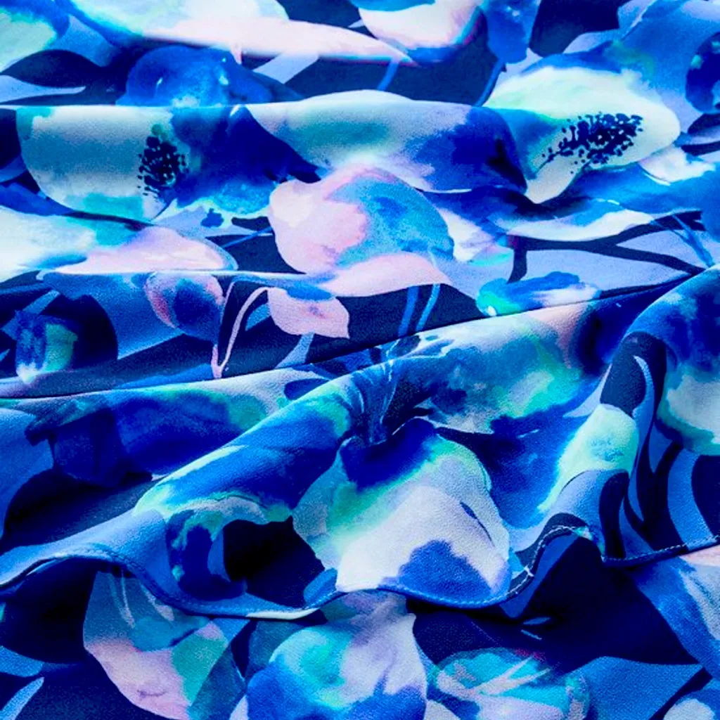 Soft Surroundings Ashlyn floral high/low ruffle maxi dress. Size Medium. NWT. - Image 4