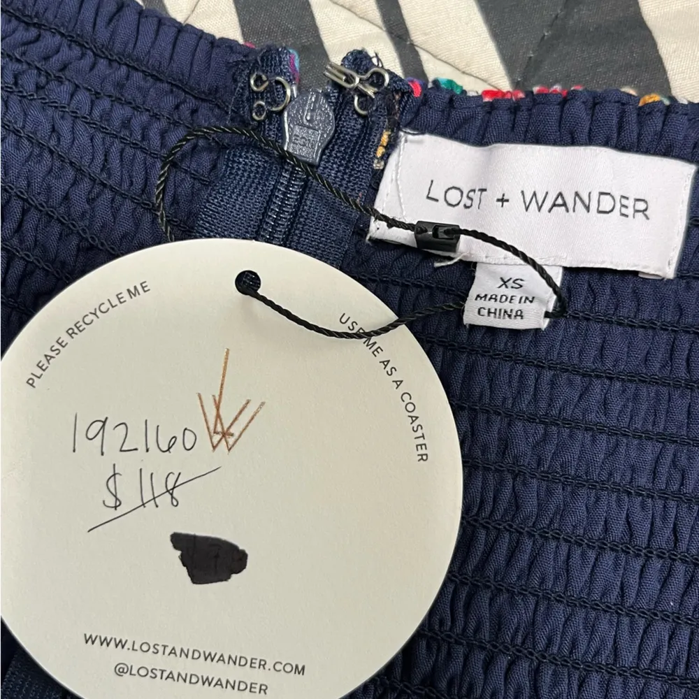 NWT  Renoir's Terrace Mini Dress Size XS - Image 13