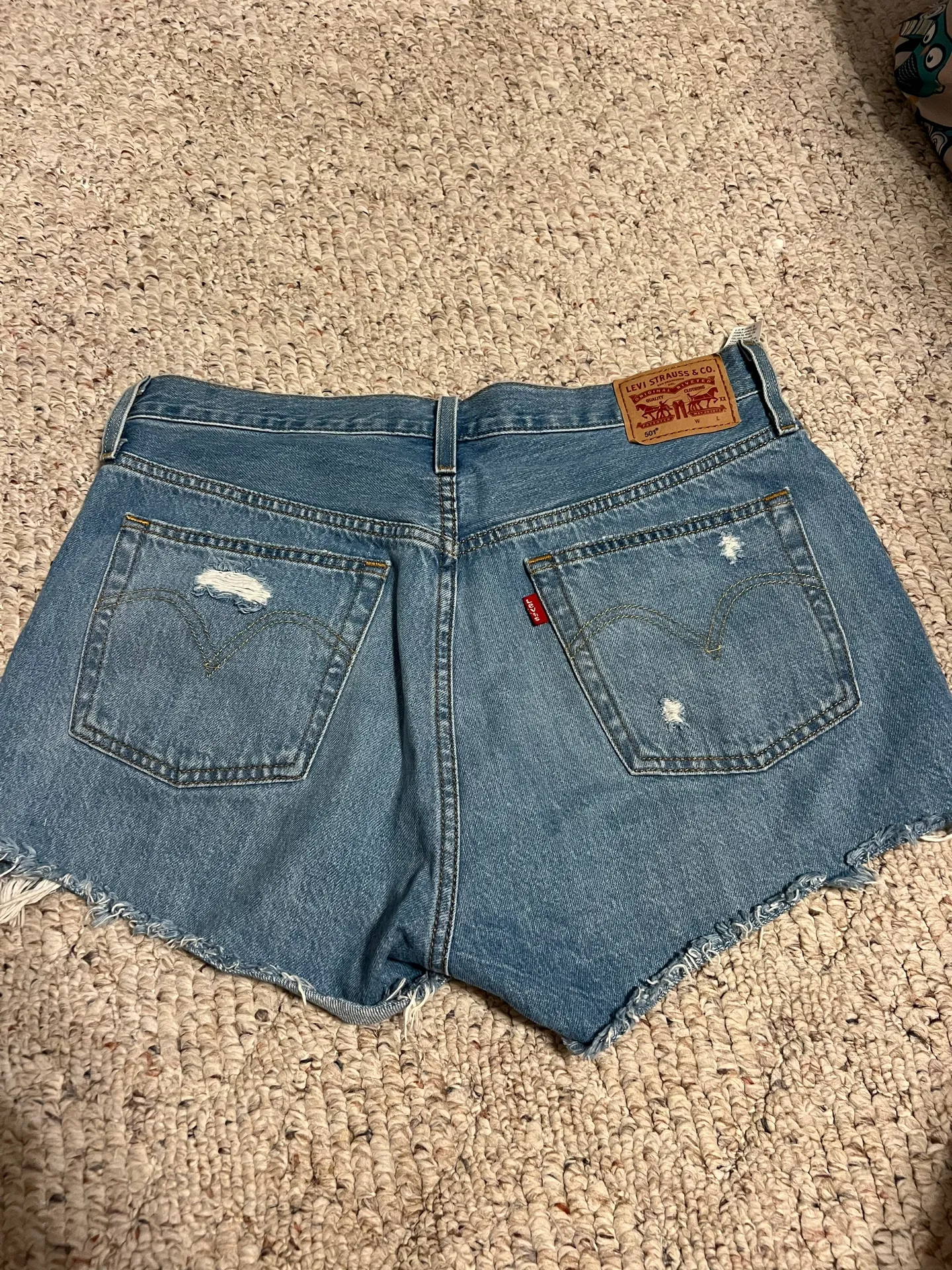 Jeans High-Rise Shorts - Image 2