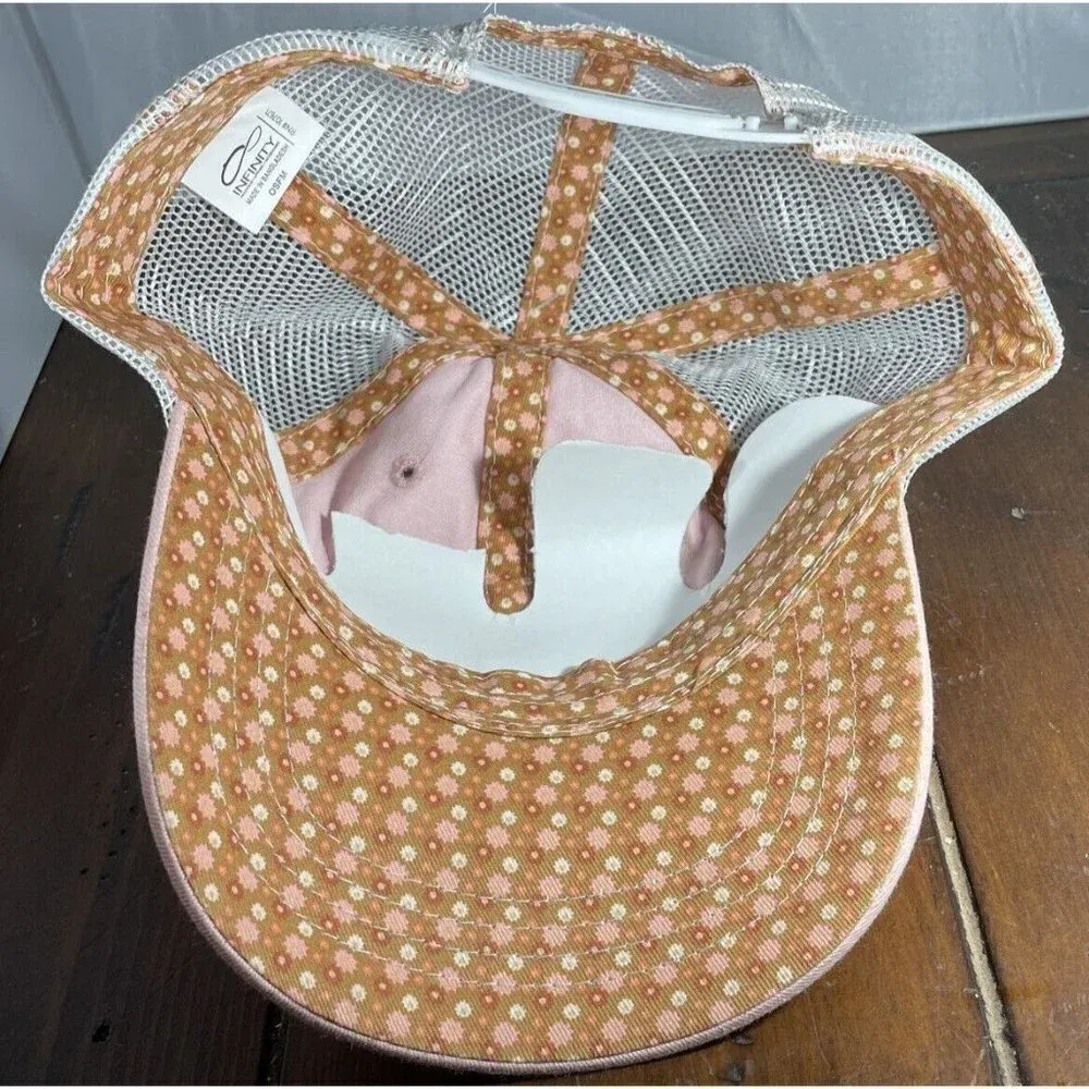 Embroidered I Egg Chickens Pink Hat Baseball Cap‎ Farm Snap Back NEW - Image 3