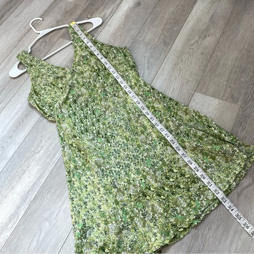 Wild Fable Dress Green (small) target floral mini retro 70s indie summer school - Image 5