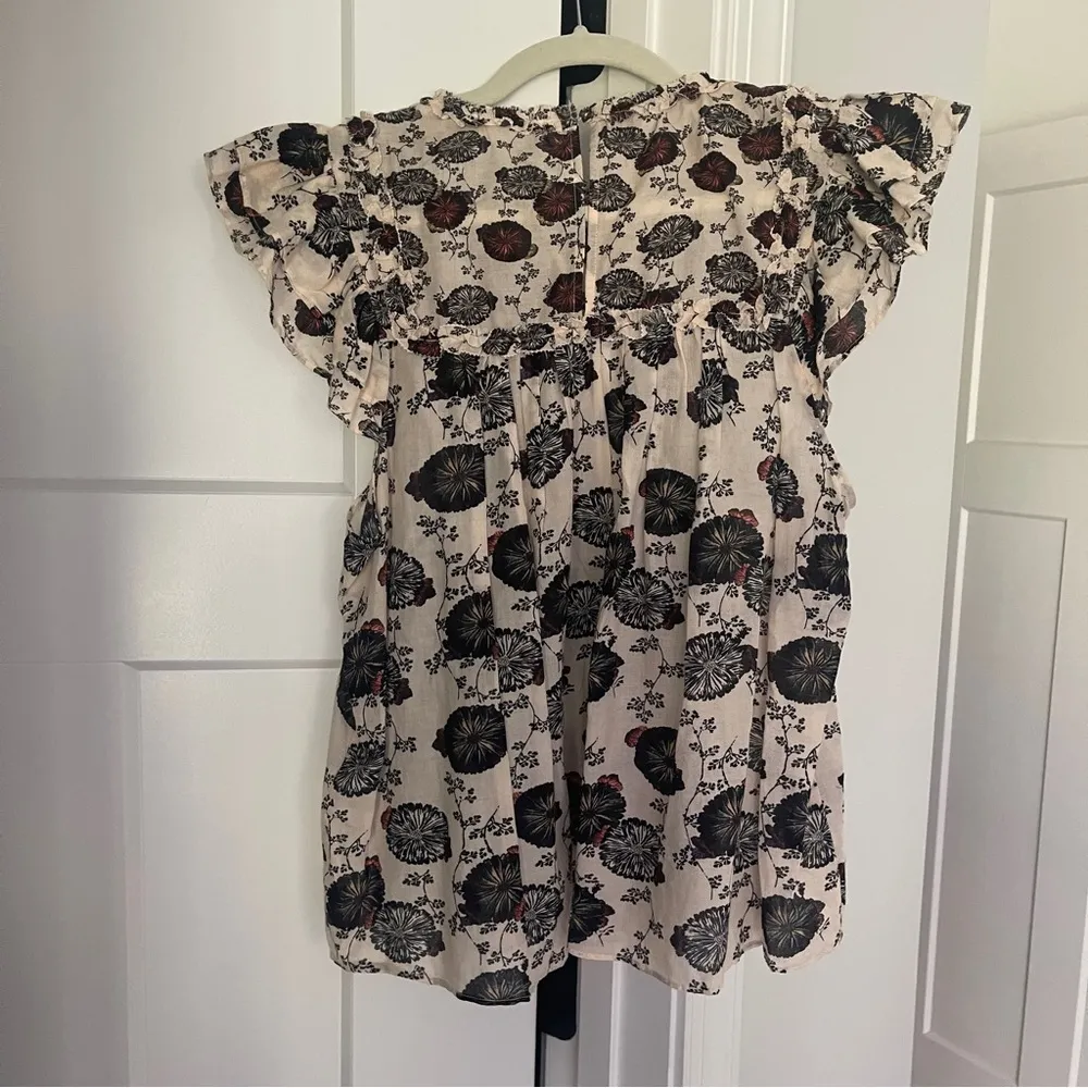 Ulla Johnson Erin Top Gardenia Floral - Image 5