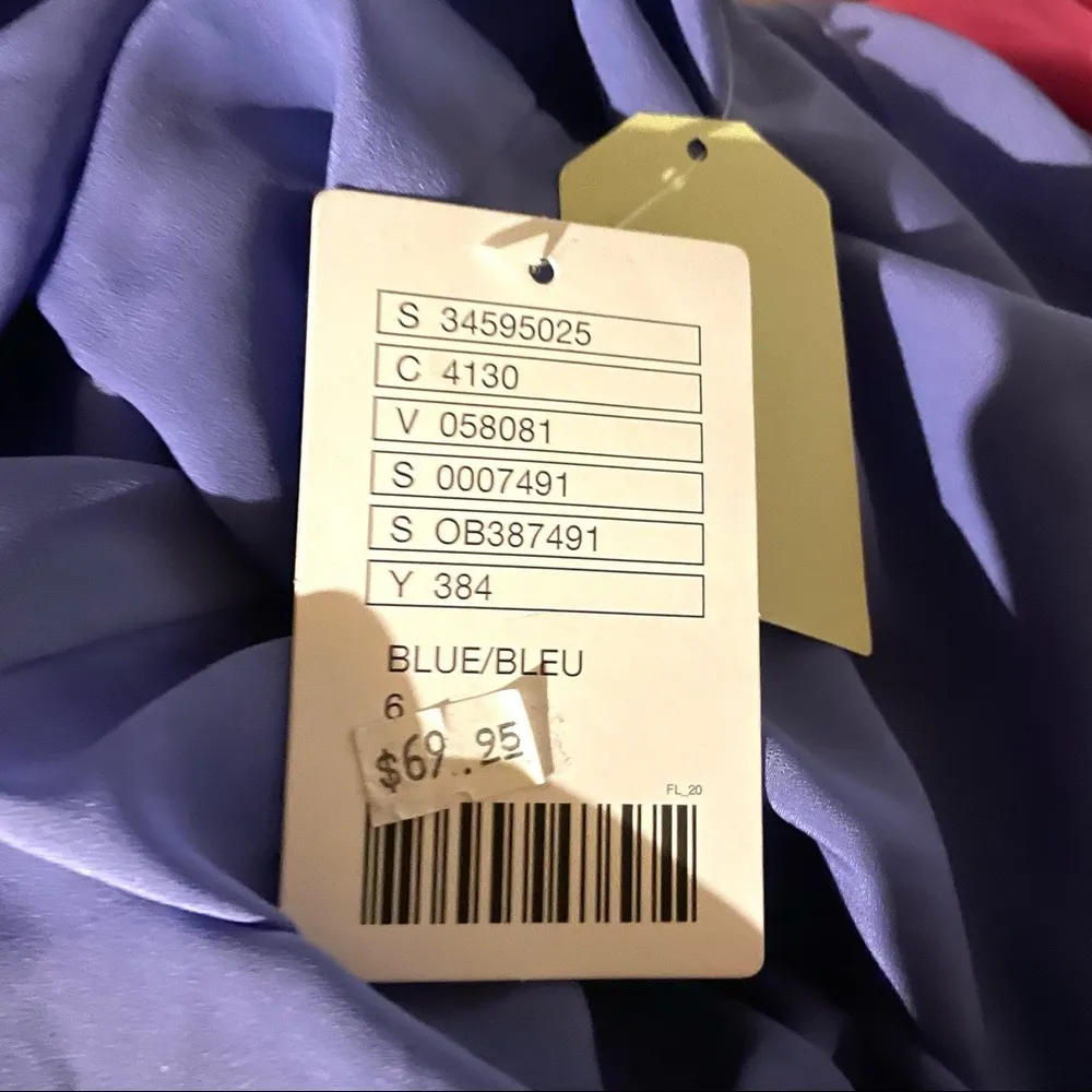 Anthropologie HD in Paris Lavana Periwinkle Grecian Dress - 6 - Image 6