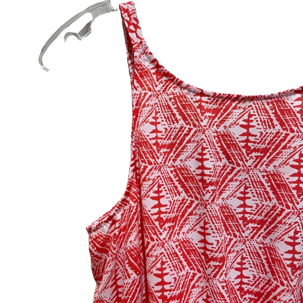 Aqua Sleeveless Printed Romper - Image 4