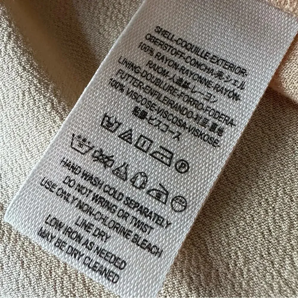 Free People Button Down V Neck Bell Sleeve Top XS NWT - Image 5