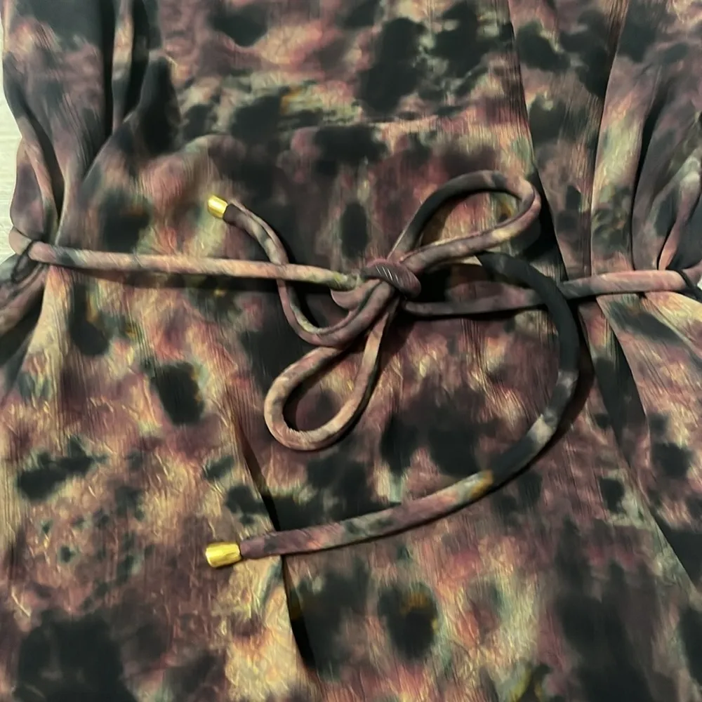 Amanda Uprichard Tie Dye High Neck Dress Size XS - Image 2