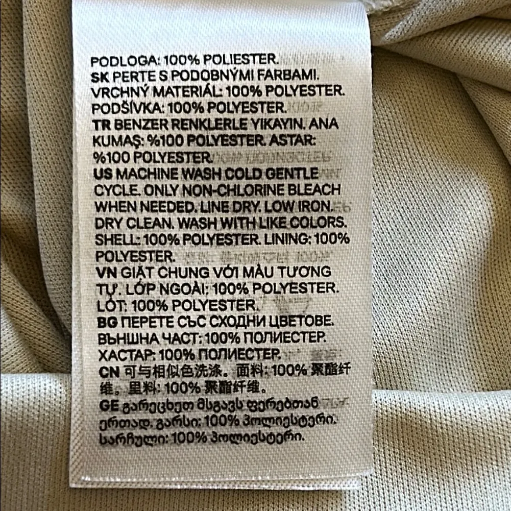 H&M Floral Long Sleeve Dress - red pink green long sleeve V-neck - Image 7