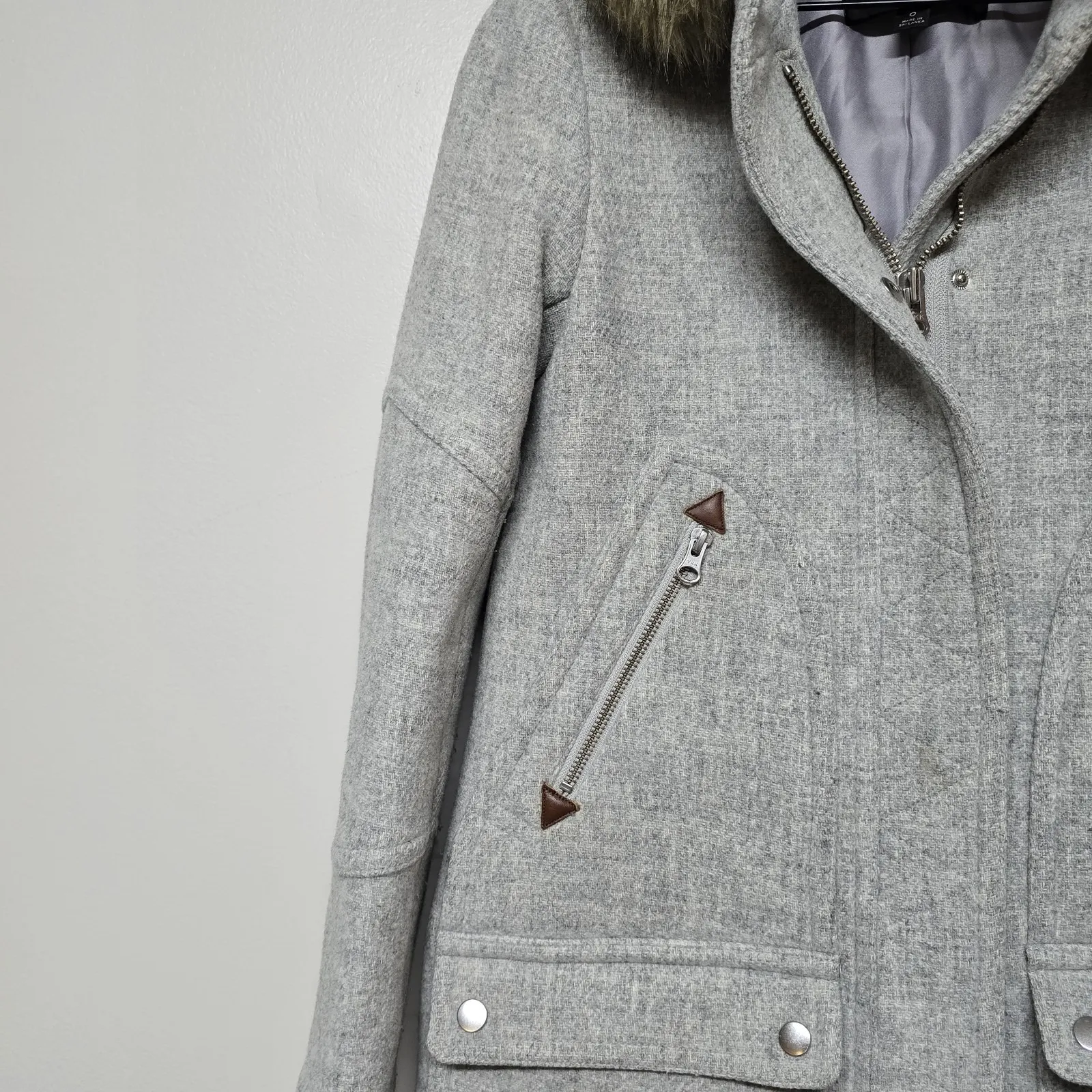 J. Crew Chateau Parka Italian Stadium - Image 4