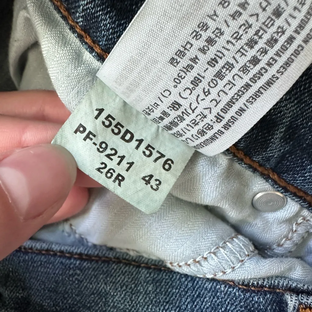 Abercrombie & Fitch Curve Love Ultra High Rise 90s Straight Jean size 26 - Image 6