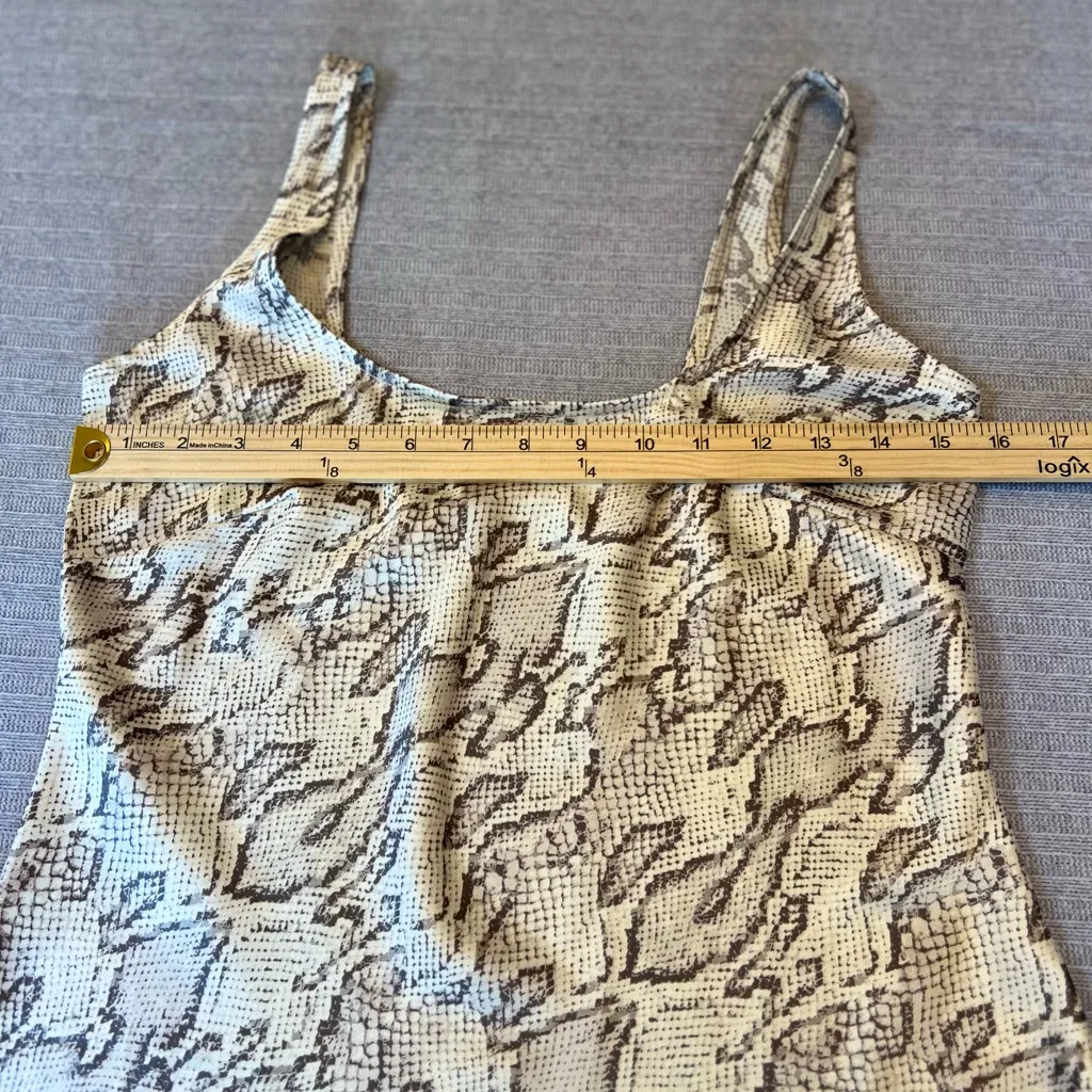 a new day Black and Cream Snake Print‎ Maxi Dress - Image 5