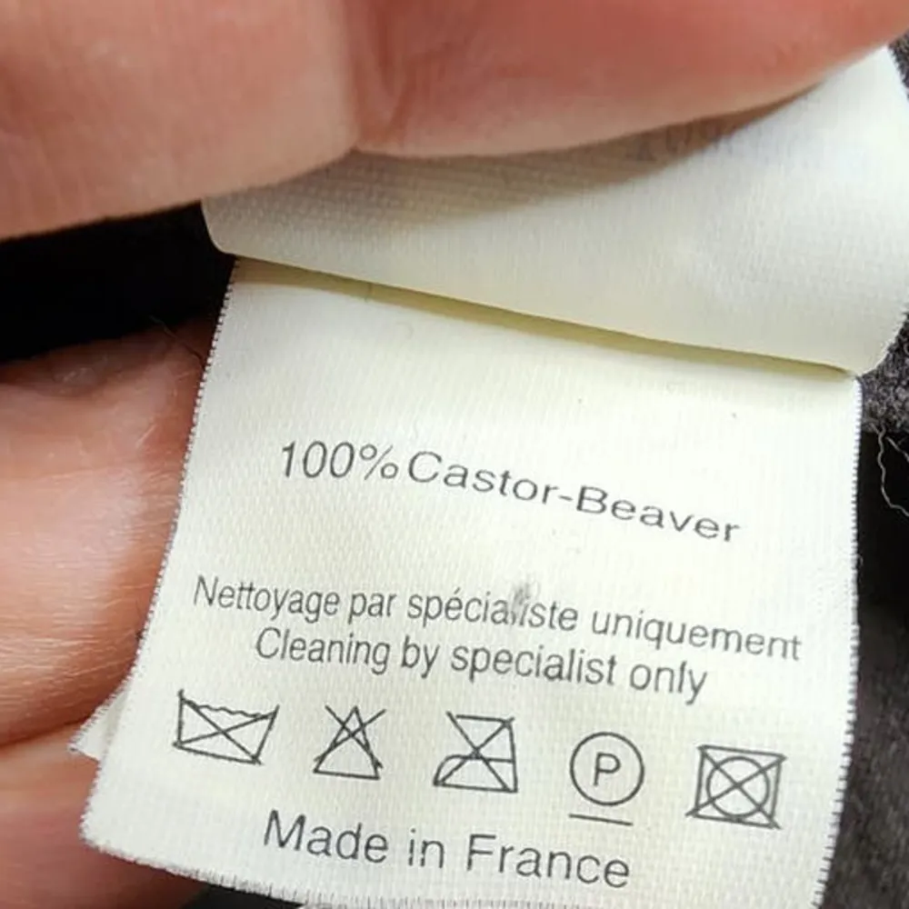 Lanvin 2006 River Collection Castor Beaver Collar Wool Blend Coat 40 Size undefined - Image 7