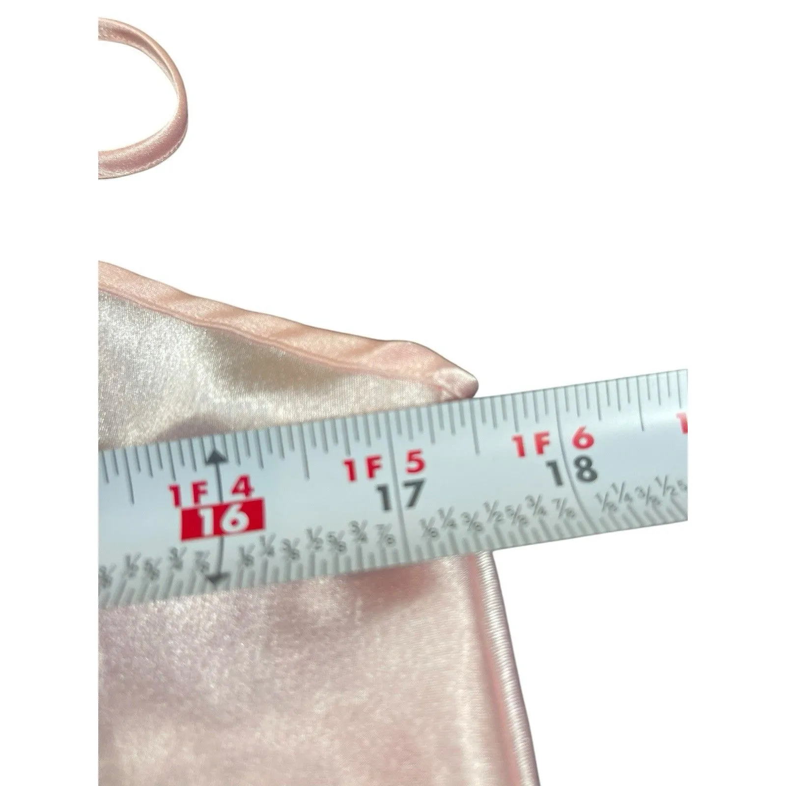 Victoria Secret Pink Satin Teddy Lingerie M VTG Gold Label Ruffle Trim Bodysuit Size M - Image 12