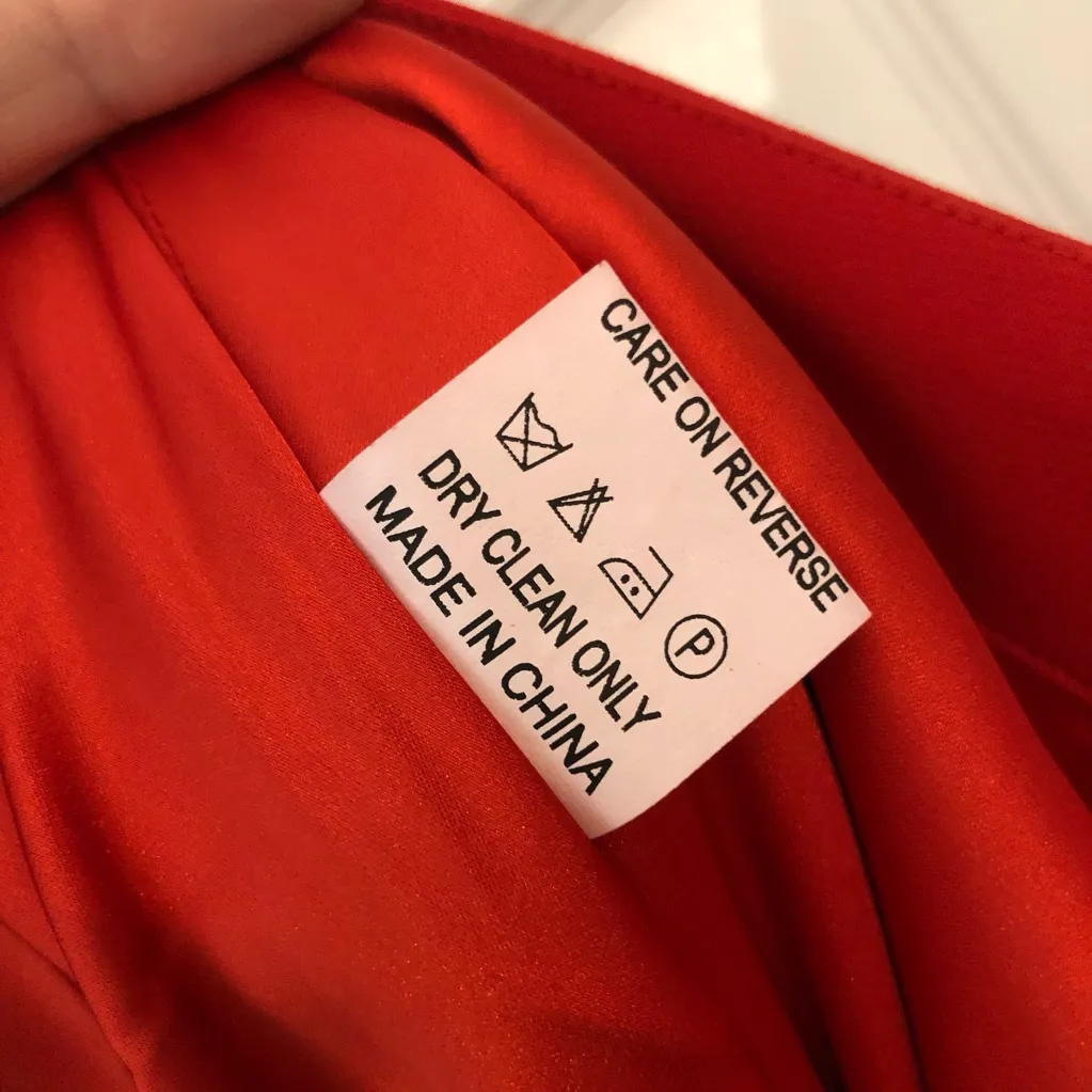 Red Miss Circle Vandra Blazer and Suit Pant Set Size M Size M - Image 14