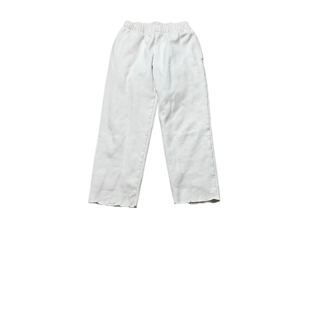 Brandy Melville white Wide Leg Low Rise sweatpants one size - Image 2