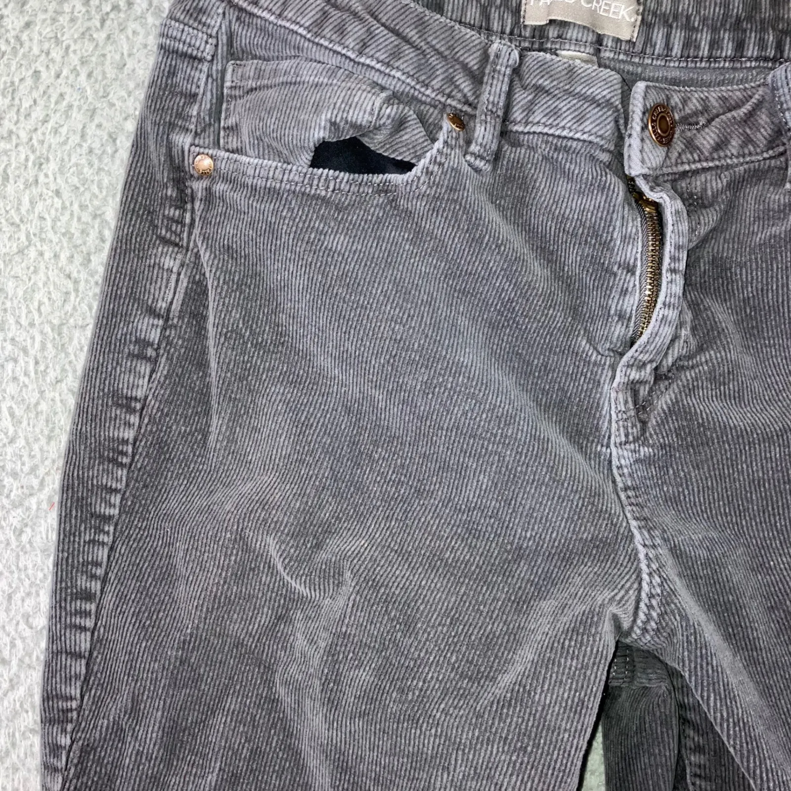 Corduroy Flare Leg Pants Women 8 Bootcut Casual Minimalist Timeless Classic - Image 10