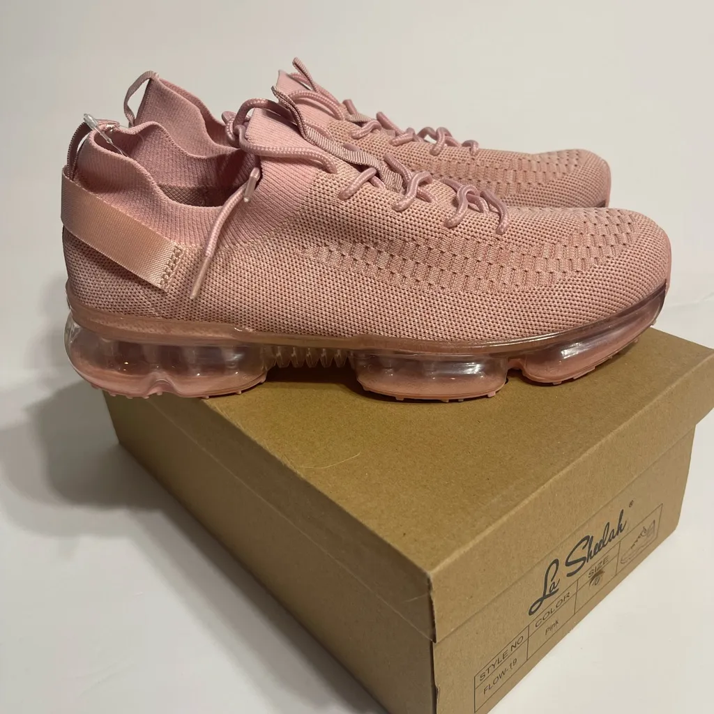 La Sheelah Pink Slip on Sneakers Women’s Sz 10 NIB - Image 7