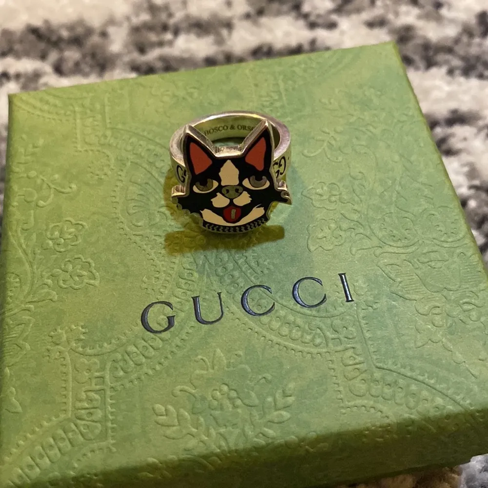 Gucci Bosco 925 Silver Ring - Image 6