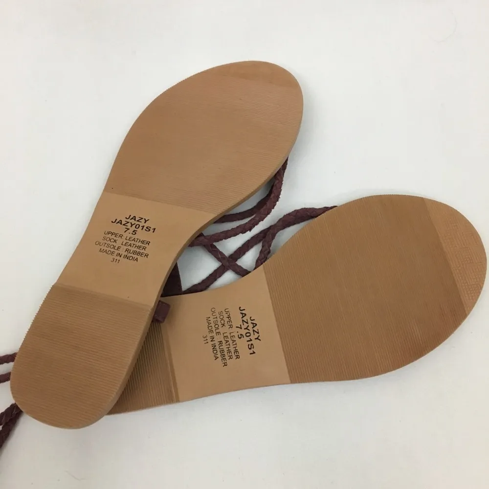 Steve Madden Jazy Tasseled Wraparound Sandals - Image 6