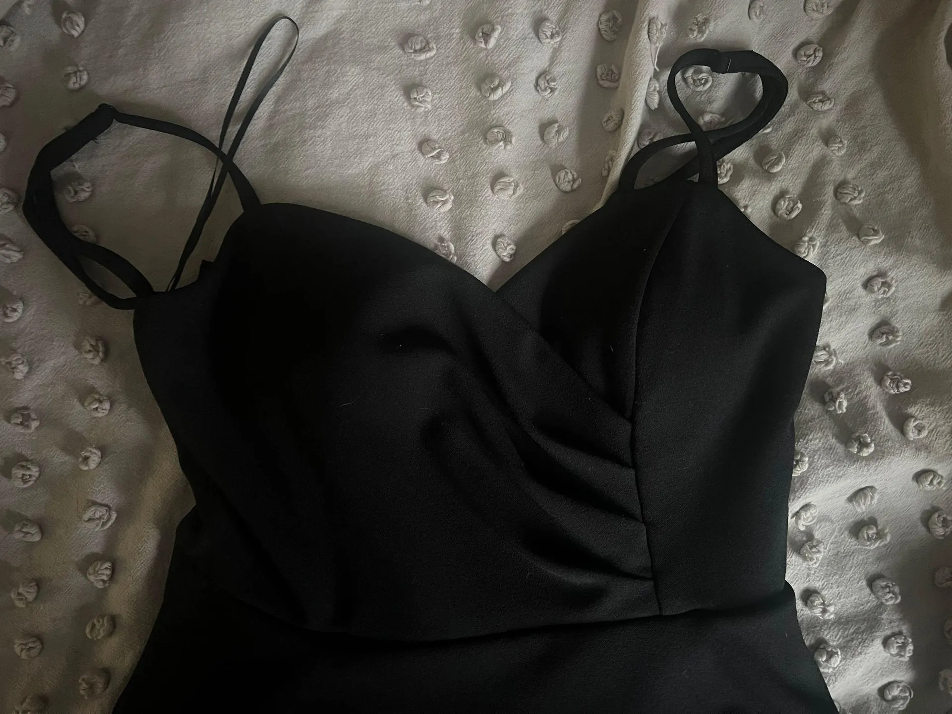 Francesca’s Collection Dress: Black Mini Dress - Image 2