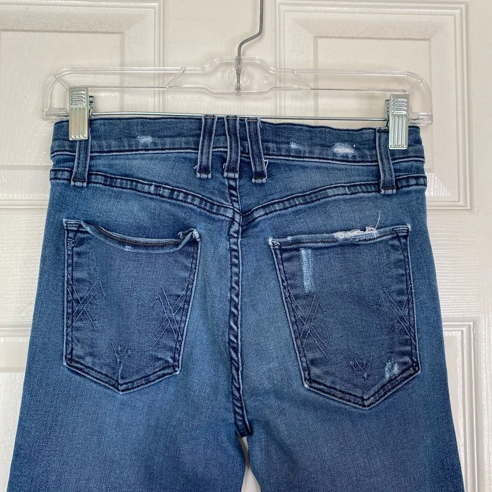 MCGUIRE DENIM Newton Split Hem Ankle Skinny Jeans Size 27P Revolve High Rise - Image 6