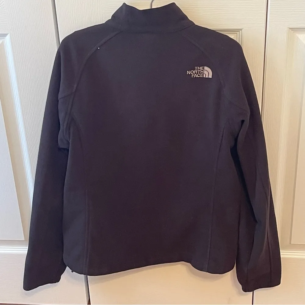 The North Face Black Softshell Fleece Jacket - Image 3