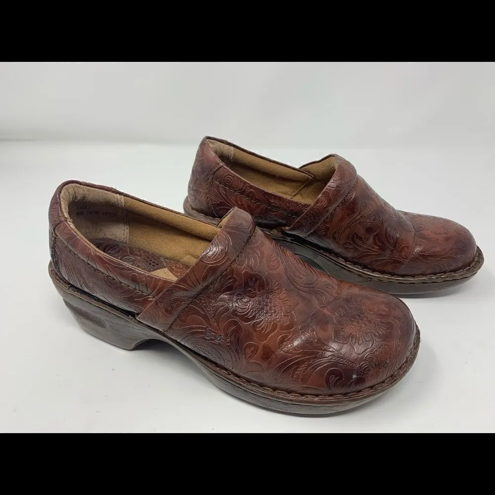 B.O.C. Peggy Brown mule clogs Size 7.5‎ Brown - Image 2