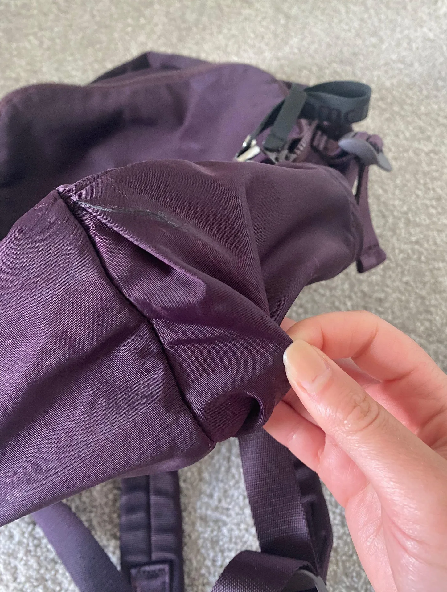 Lululemon Purple Backpack - Image 4