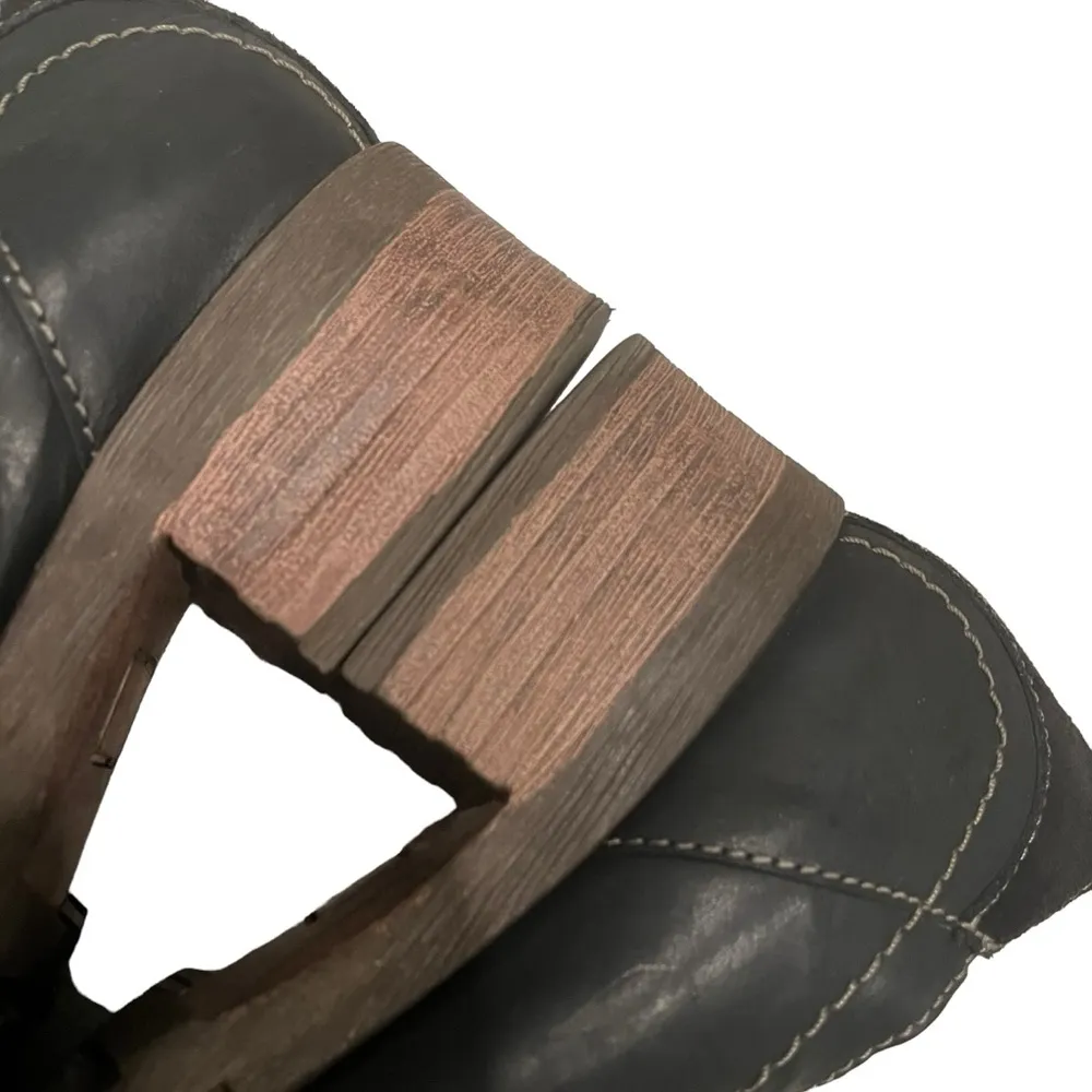 Dromedaris Black Leather Monk Strap Loafer, Sz EU 41 - Image 11