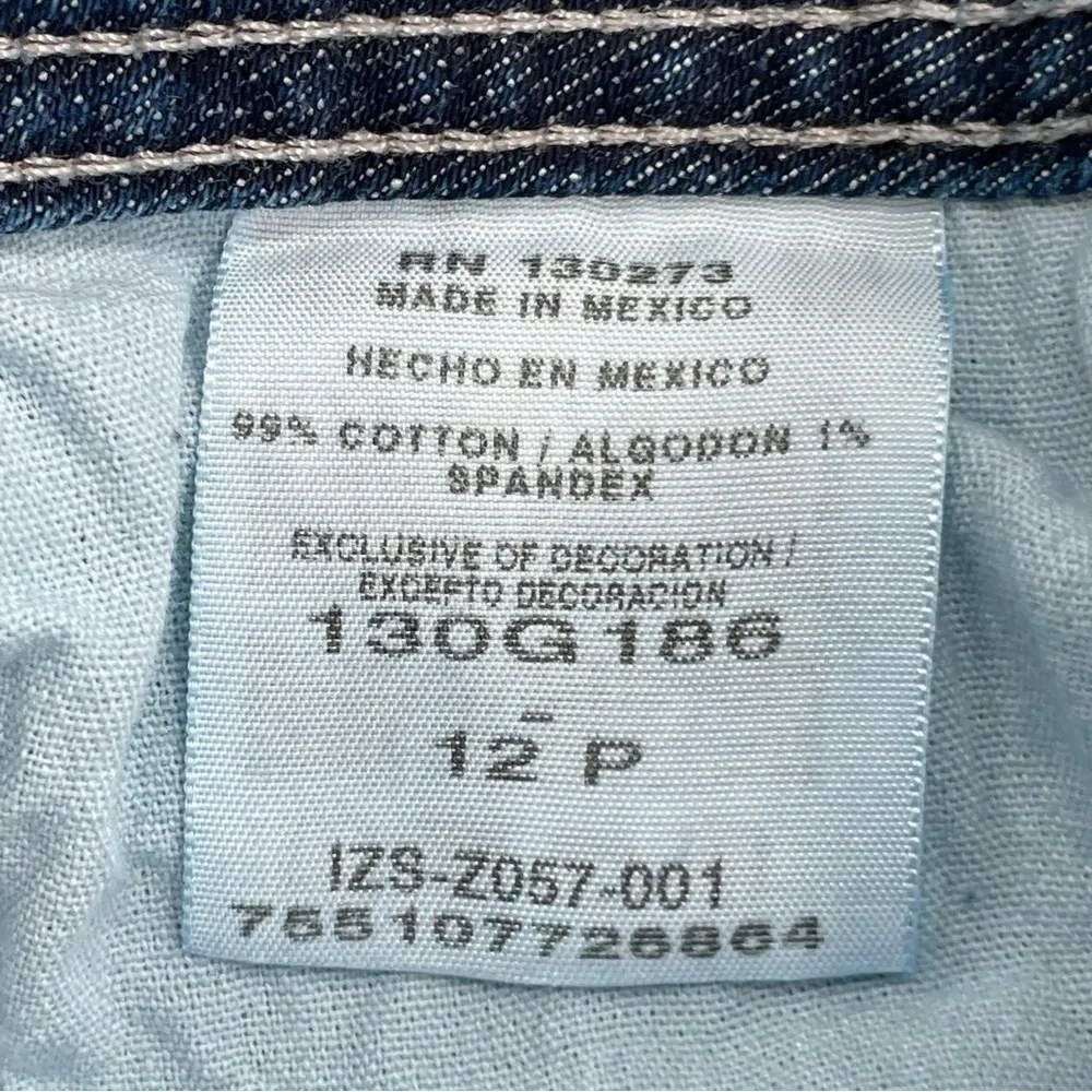 Women’s Lee Riders Straight Leg Denim Jeans, Size 12 P Excellent Condition - Image 5