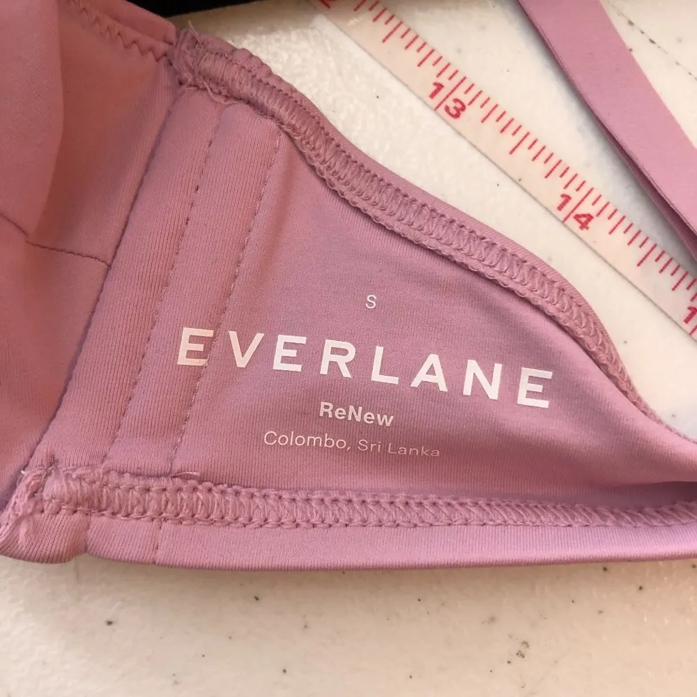 Everlane Womens The Scoop-Neck Bikini Top Lilac Purple S - Image 5