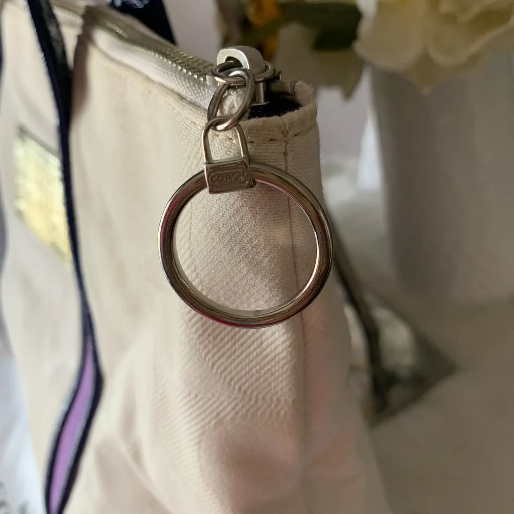 RARE Coach Poppy Glam Tote Bag - Image 7