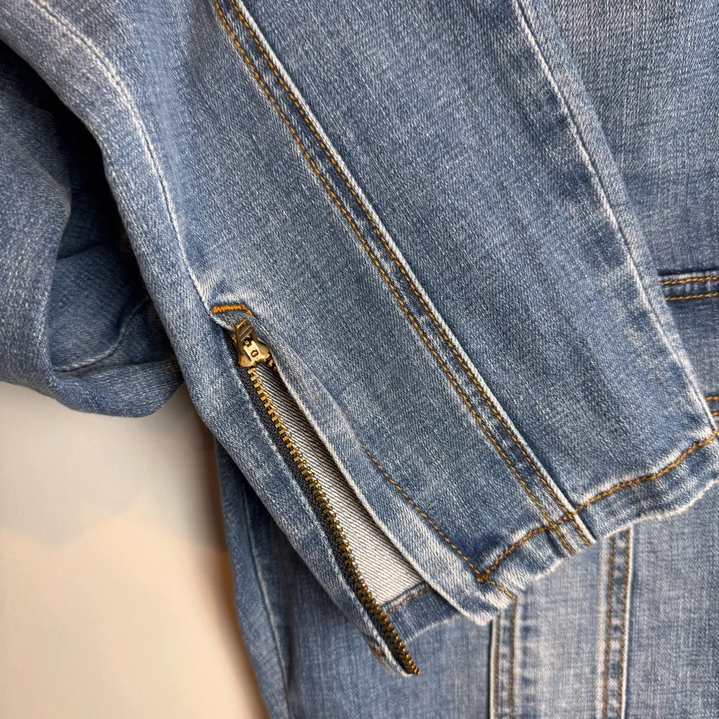 Joie Cargo Ankle Zip Straight Jeans Size 29 - Image 5