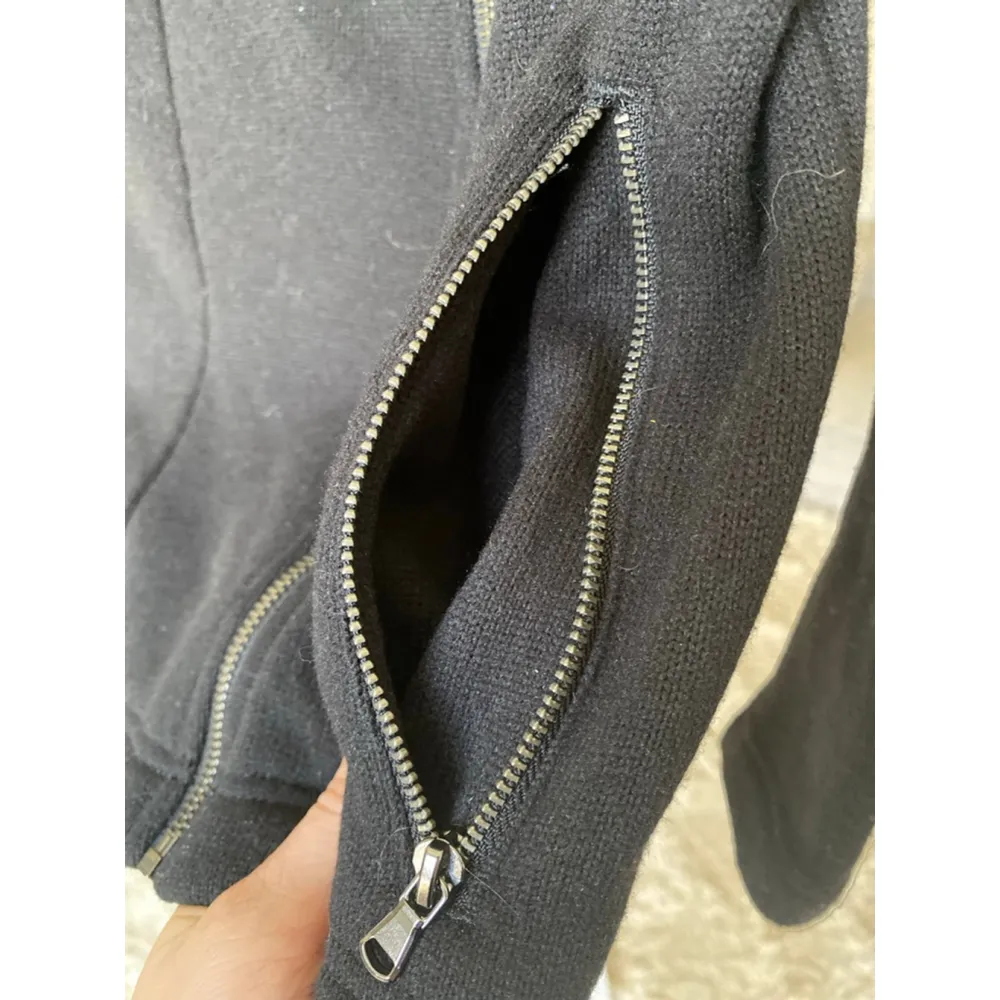 Old Navy Moto Zip Jacket Activewear Athleisure Buttery Soft Cozy Collar Sporty S - Image 10