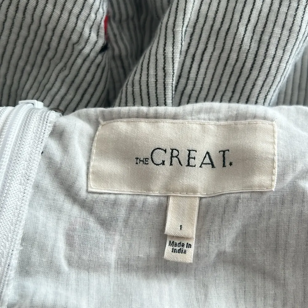 The Great Apron Stripe Dress Apple Embroidery - Image 4