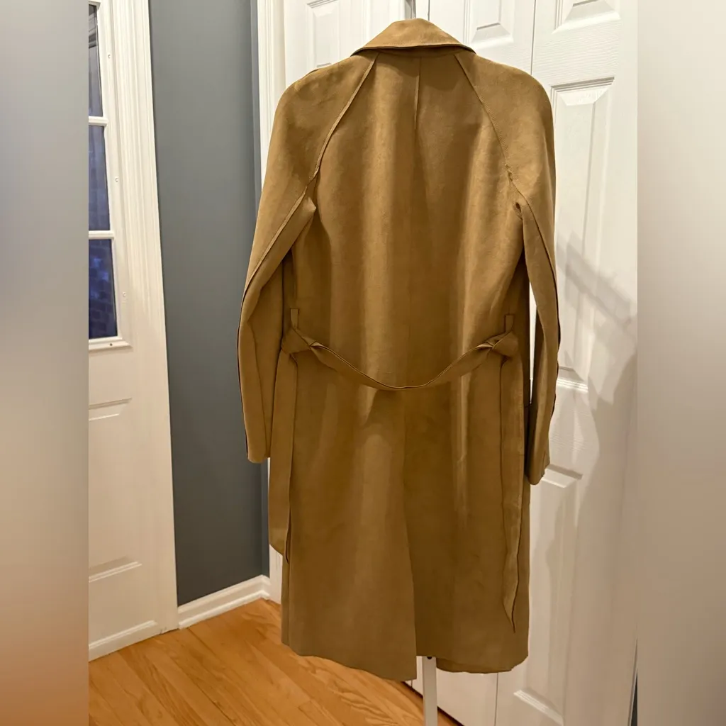 .Object Collector Item Faux Suede Coat Size EU 38/US 8 - Image 6