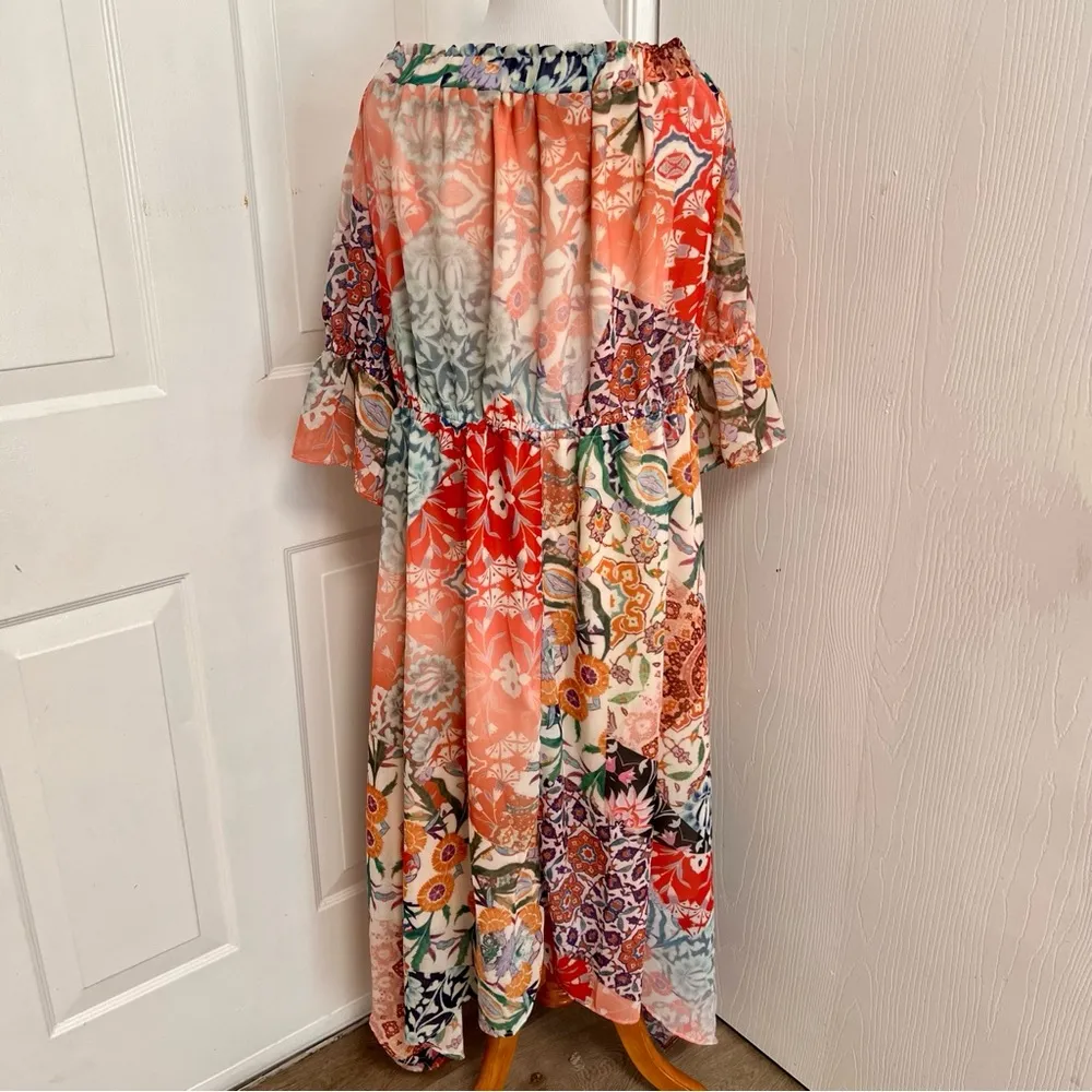 City Chic Adisa Mirror Maxi Dress A4 - Image 9