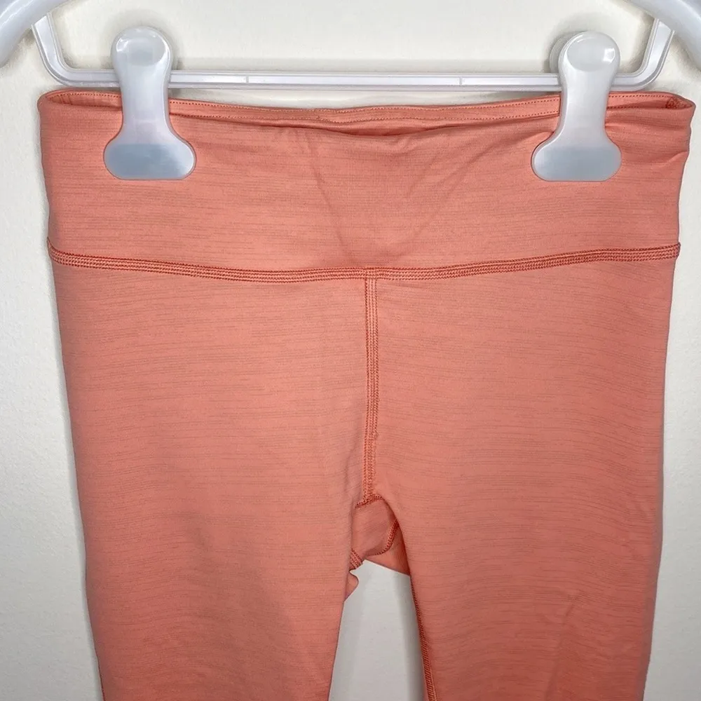 Outdoor Voices techsweat 7/8 leggings in terracotta color size S - Image 4