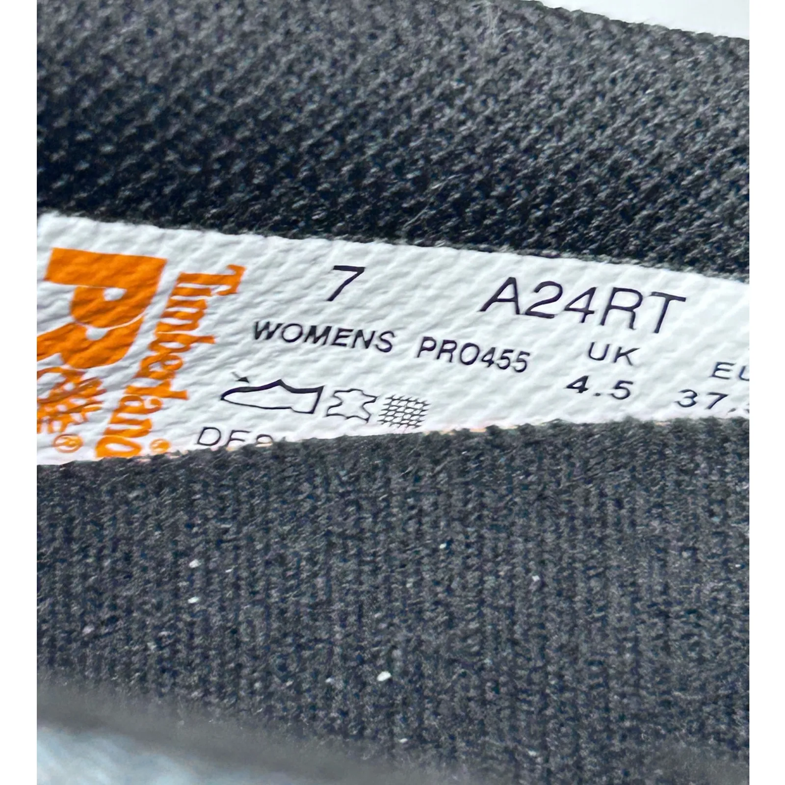 Timberland Pro Women's Gray Drive Train Slip on Alloy Safety Toe Shoe‎ Size 7 - Image 7