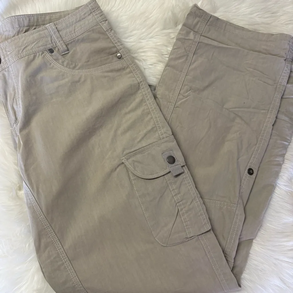Kuhl Legendary Pants Women’s 12 Regular Khaki Utility Outdoor Hiking - Image 6