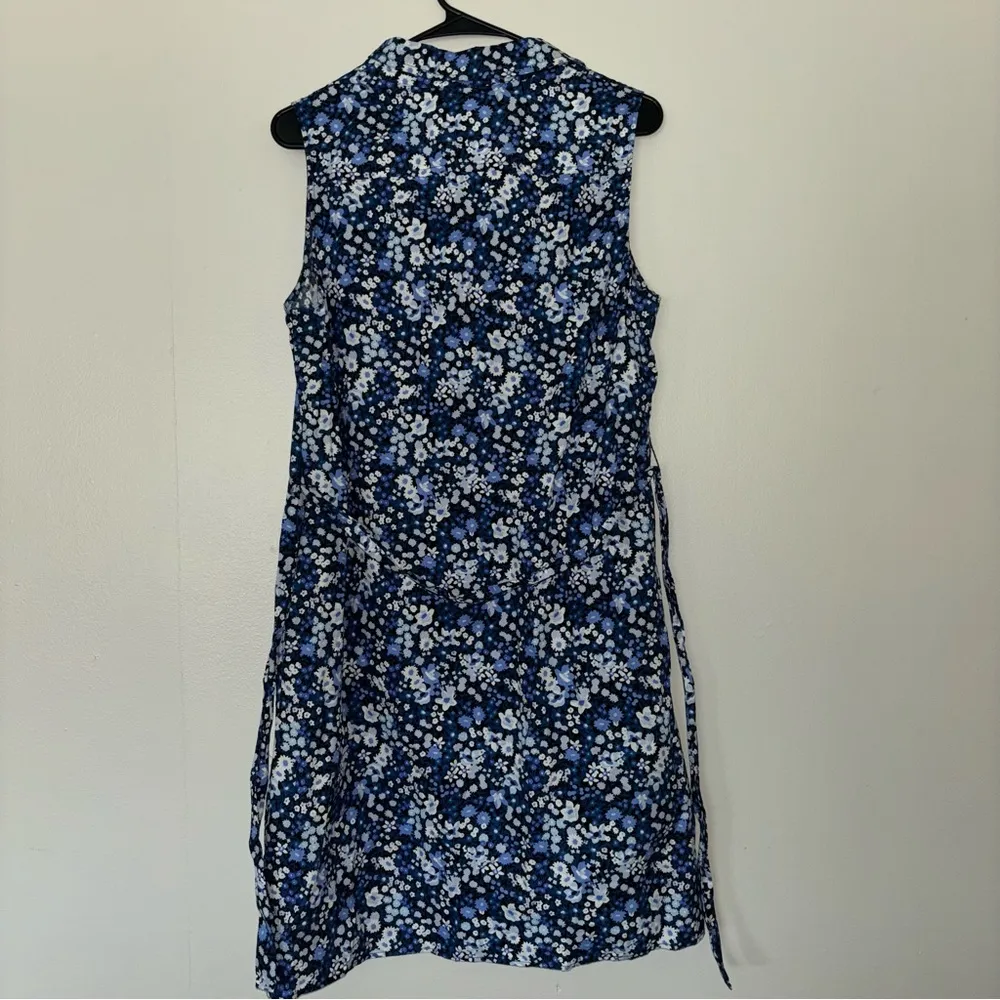Tommy Hilfiger Blue Floral Dress - Image 4