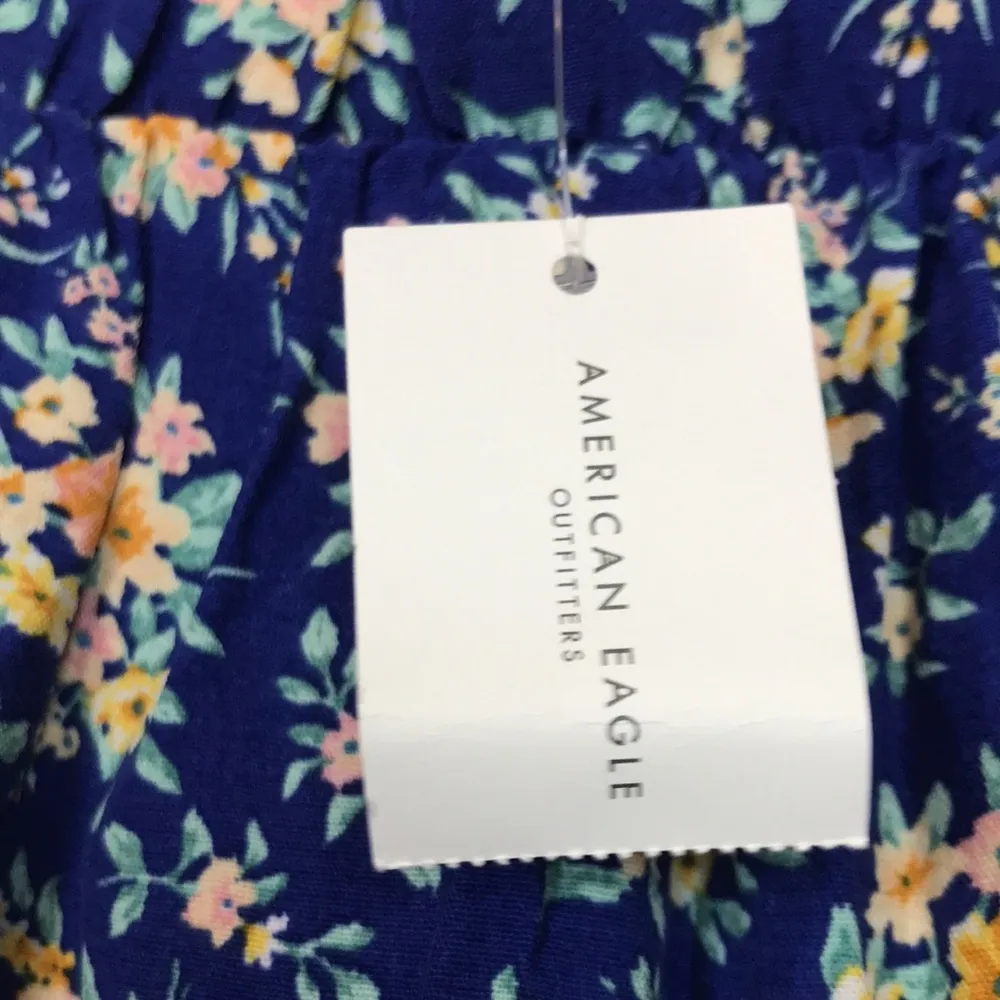 NWT American Eagle Women’s Boho Floral Print Ruffle Hem Pull-On Shorts - Image 5