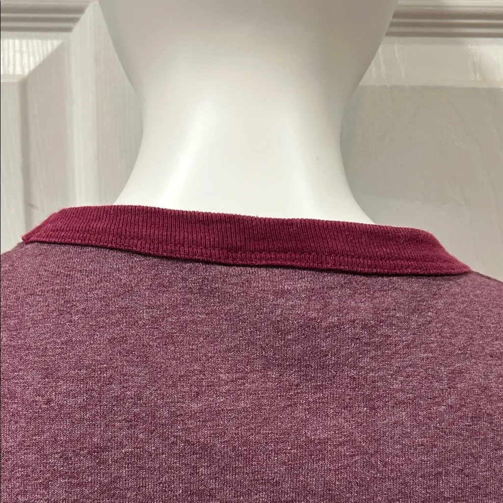 Dr Pepper Women's Maroon Short Sleeve Tee Red - Image 5