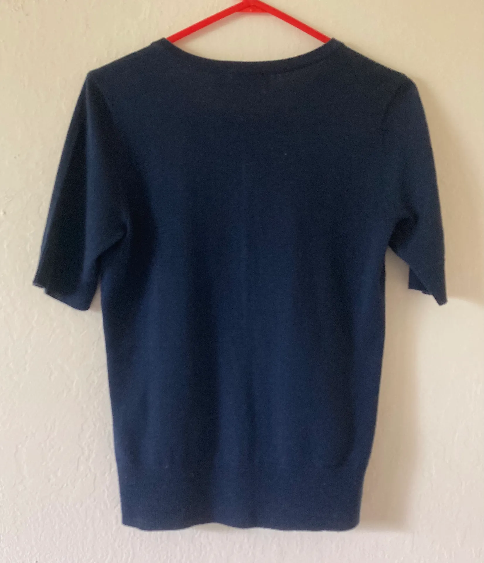 Navy Sweater Cardigan - Image 2